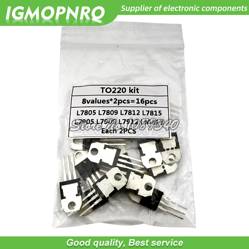 Lm317 Voltage Regulator - 8value*2PCS=16PCS 7805 7809 7812 7815 7905