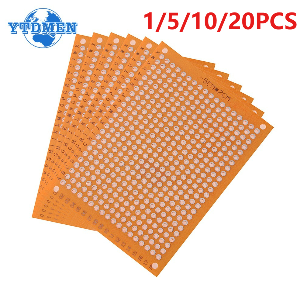 Pcb Etching Kit - 1-20pcs 5x7cm PCB Universal Board Single