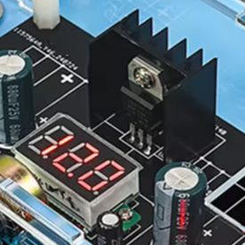 Diy Electronics - LM317 Voltage Regulator Power Supply Board