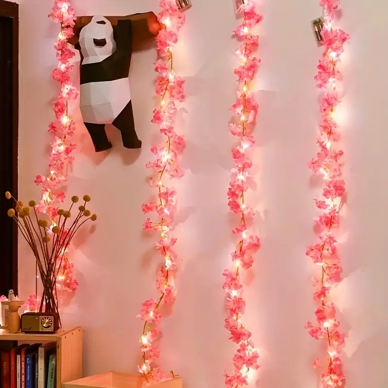 Diy Electronics News - 1PC 2M 20 LED Cherry Blossom