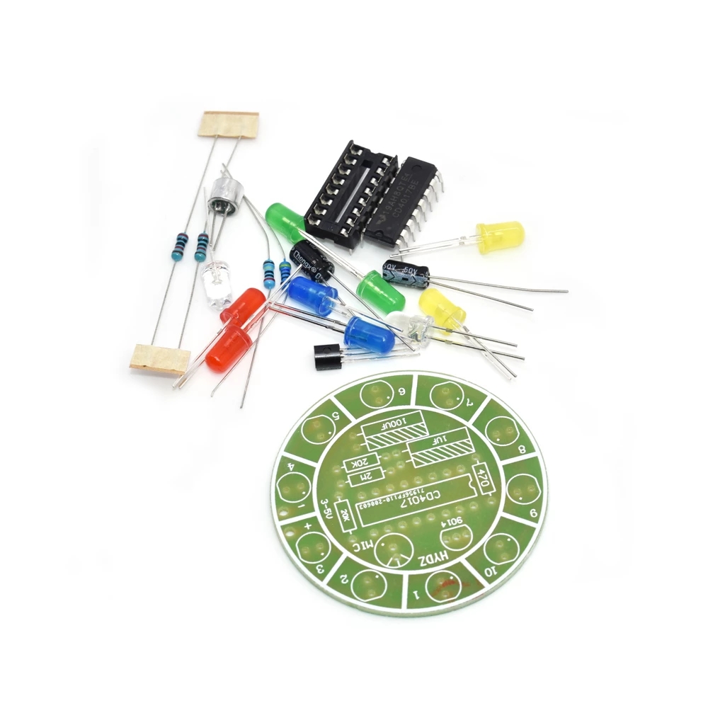 CD4017 colorful voice control  - Diy Electronics News recensie en prijs