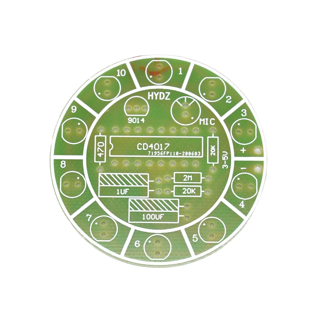 CD4017 colorful voice control  - Diy Electronics News recensie en prijs