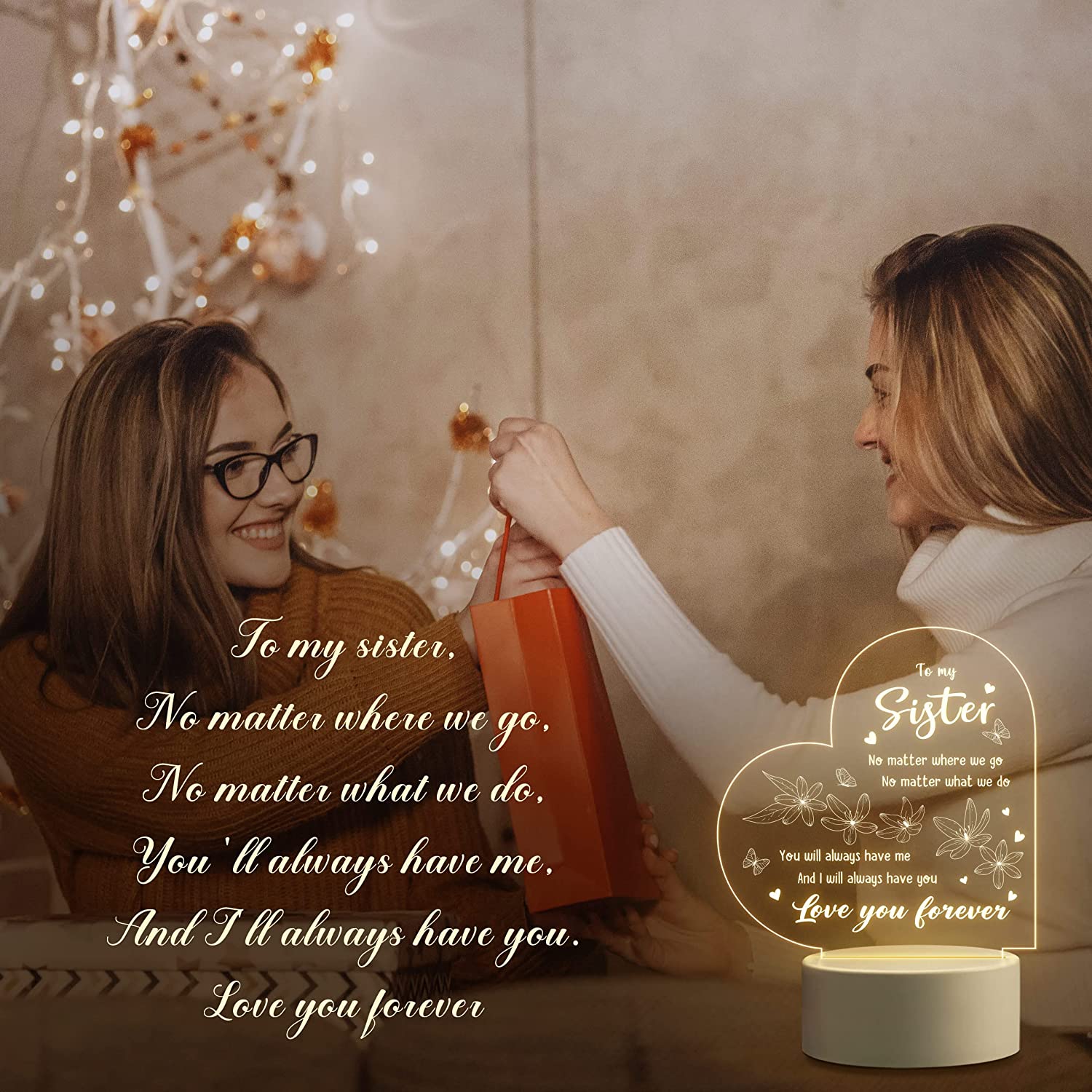 To My Sister NEW  Night Light  - Diy Electronics News recensie en prijs
