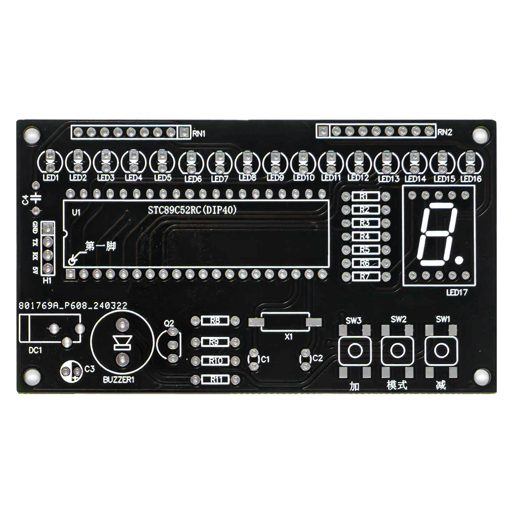 Adjustable Speed LED Music Flo - Pcb Etching Kit recensie en prijs