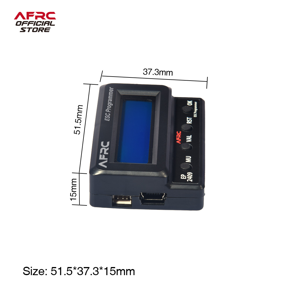 AFRC EP2409 LCD ESC programmer - Diy Electronics recensie en prijs