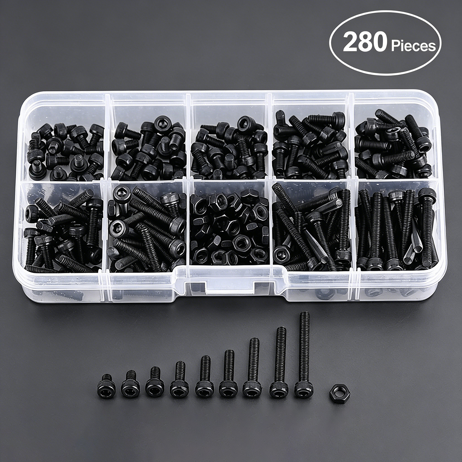 M3 Black Hex Socket Head Cap S - Diy Electronics Com recensie en prijs