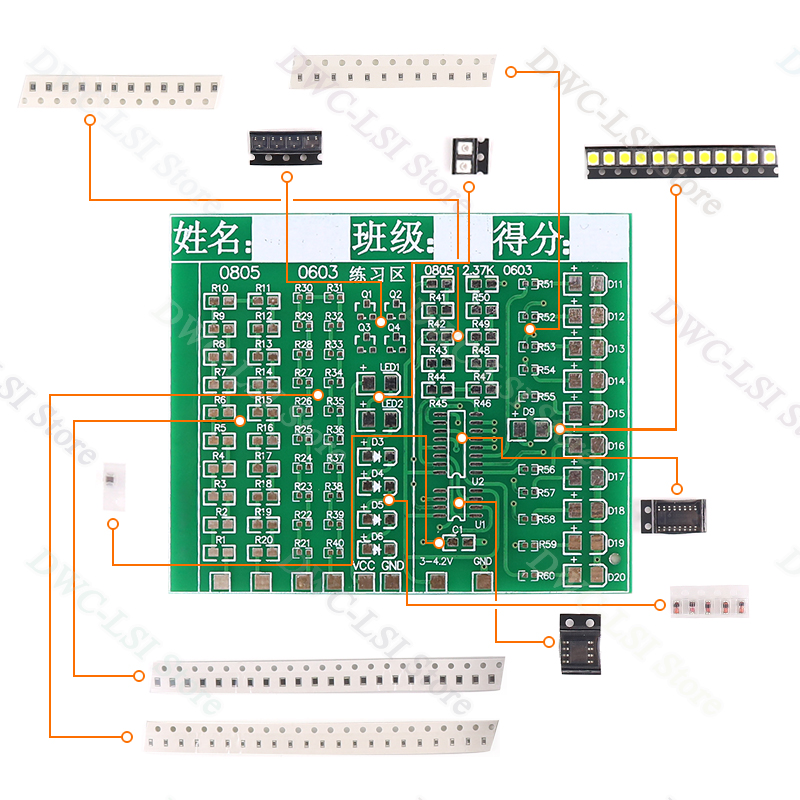 Class Kit Patch Components Wel - Pcb Etching Kit recensie en prijs