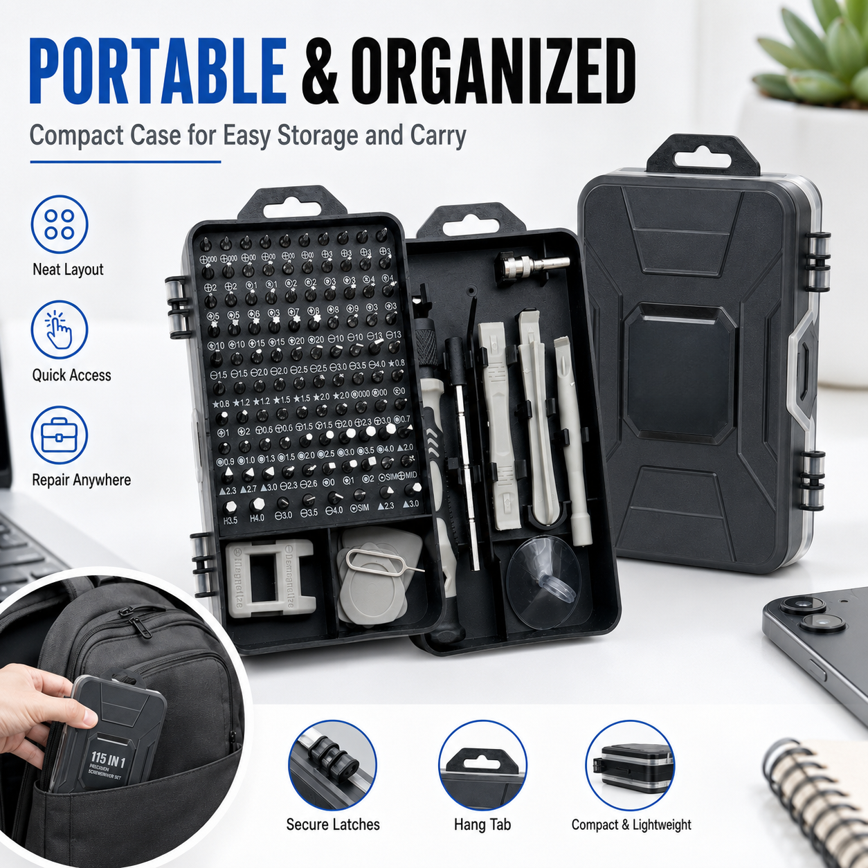 115 in 1 Magnetic Precision Sc - Diy Electronics News recensie en prijs