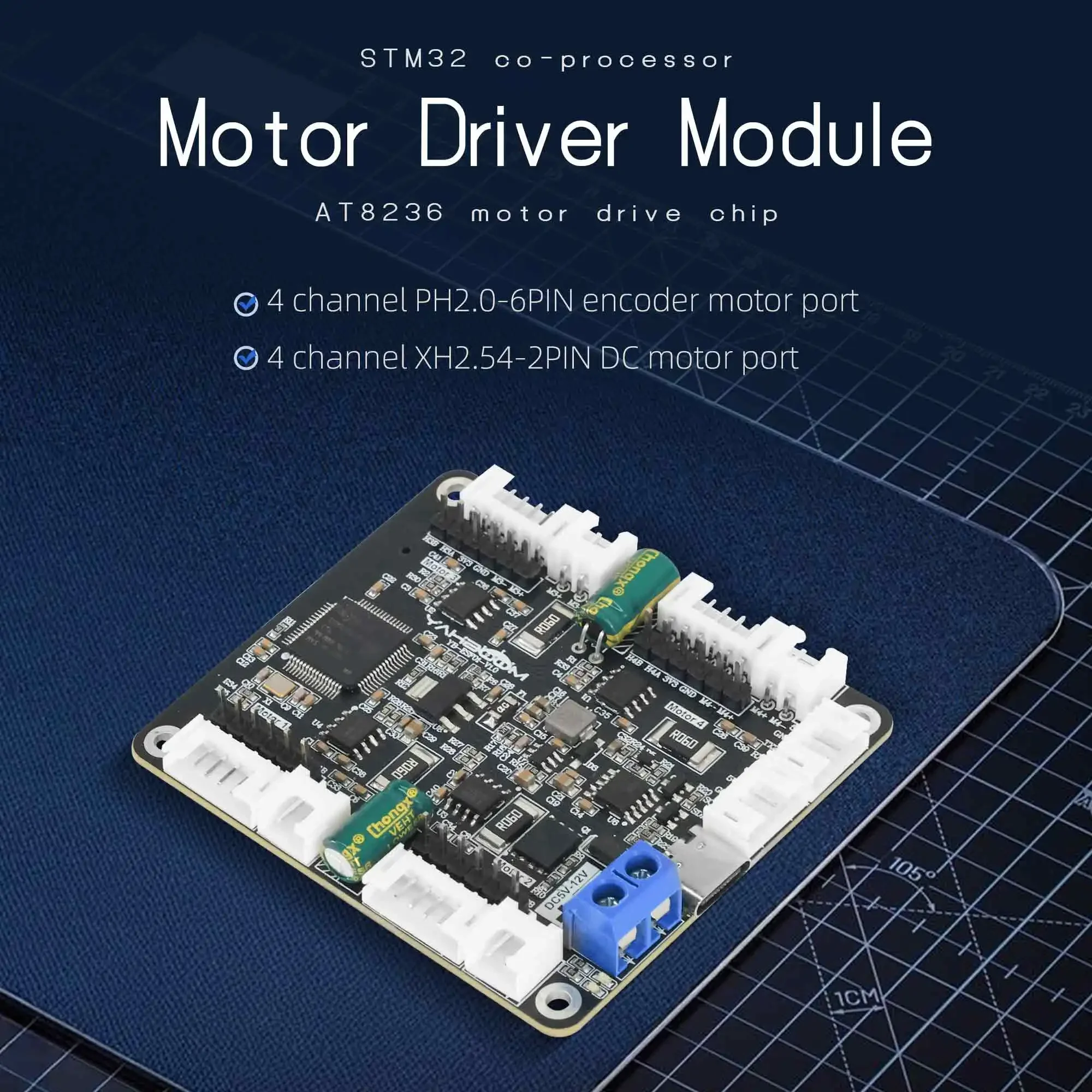 Yahboom 4-Channel Encoder Moto - Diy Electronics recensie en prijs