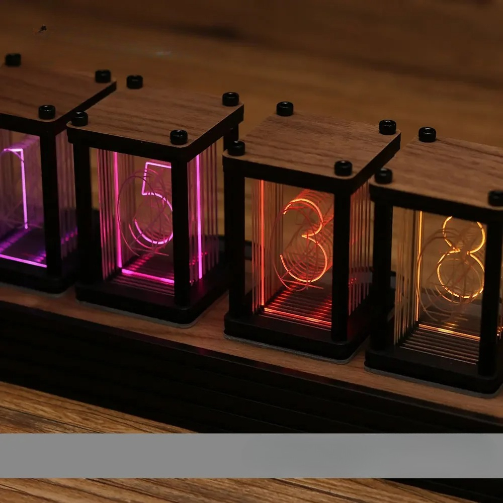 RGB Nixie Tube Clock DIY Table - Diy Electronics Gift Ideas recensie en prijs