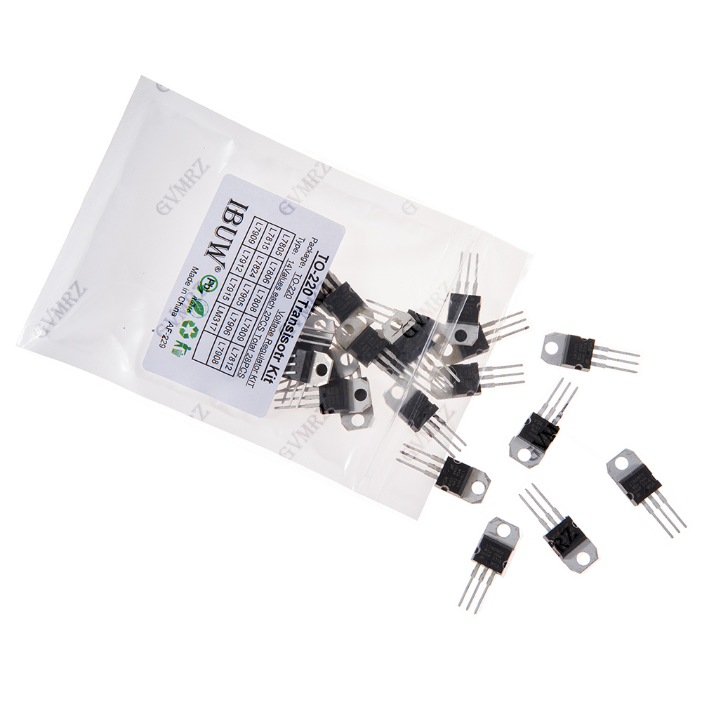 28PCS L7805 14Values TO-220 Tr - Lm317 Voltage Regulator recensie en prijs