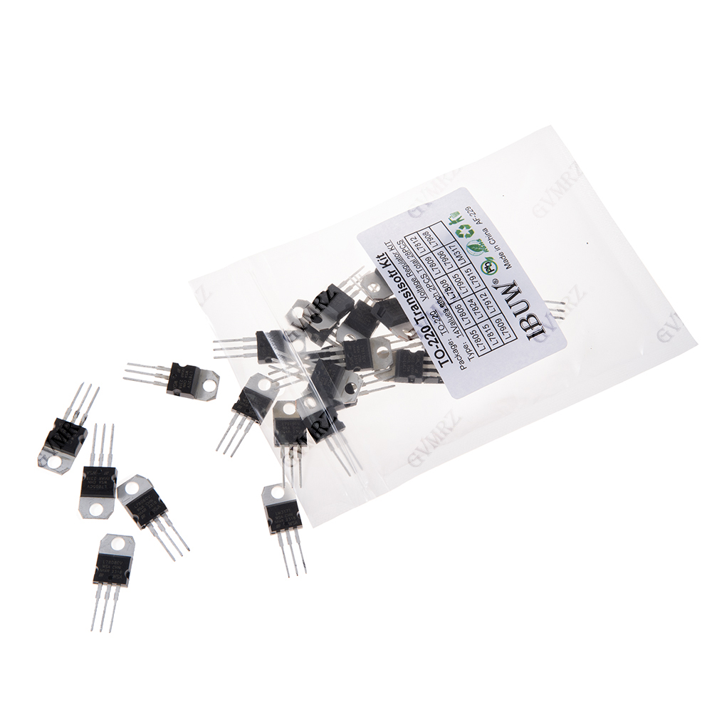 28PCS L7805 14Values TO-220 Tr - Lm317 Voltage Regulator recensie en prijs