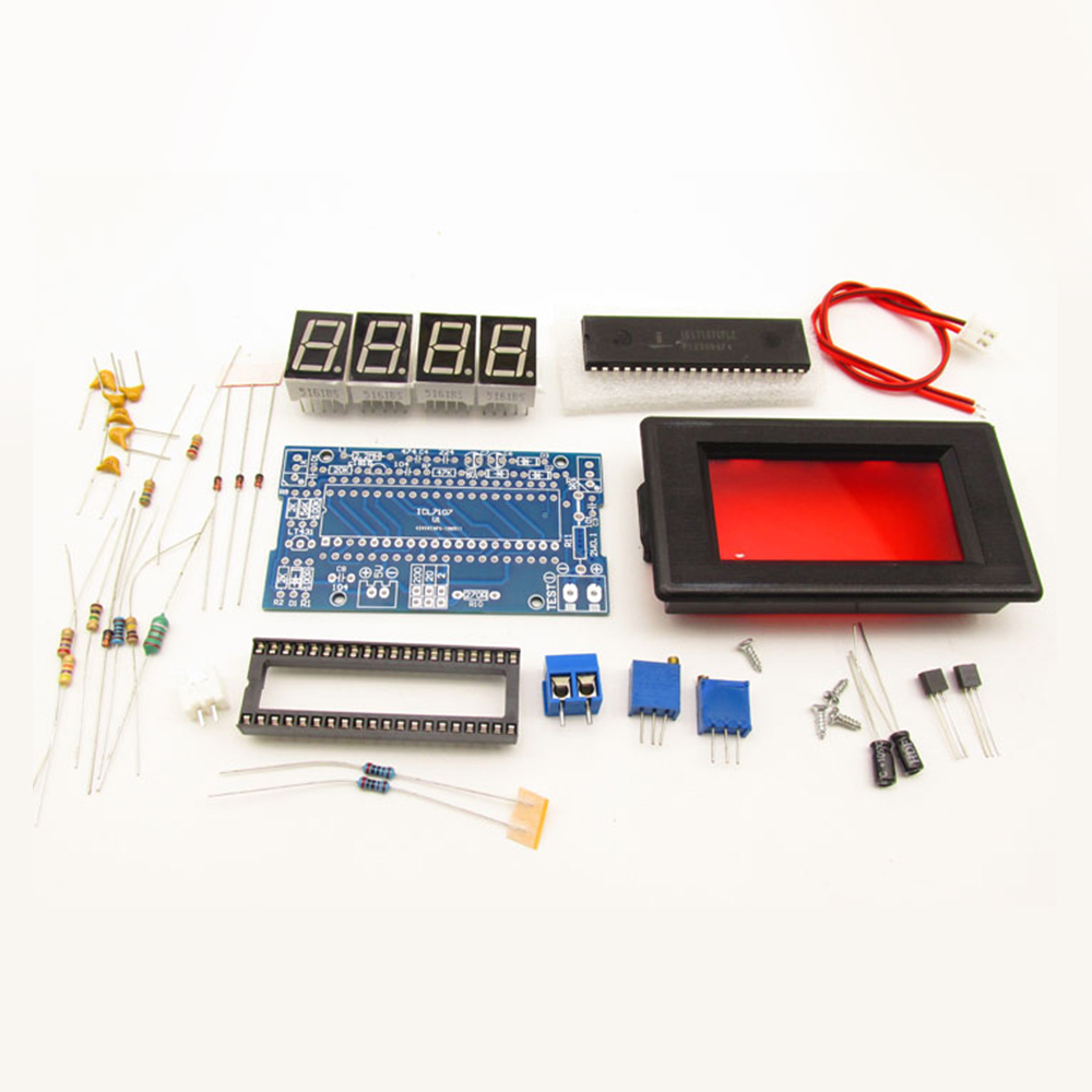 ICL7107 Voltmeter DIY Kit Part - Diy Electronics Com recensie en prijs
