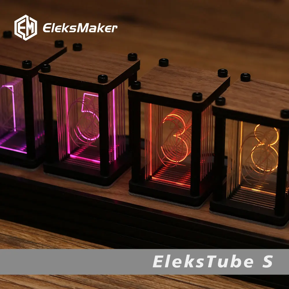 RGB Nixie Tube Clock DIY Table - Diy Electronics Gift Ideas recensie en prijs