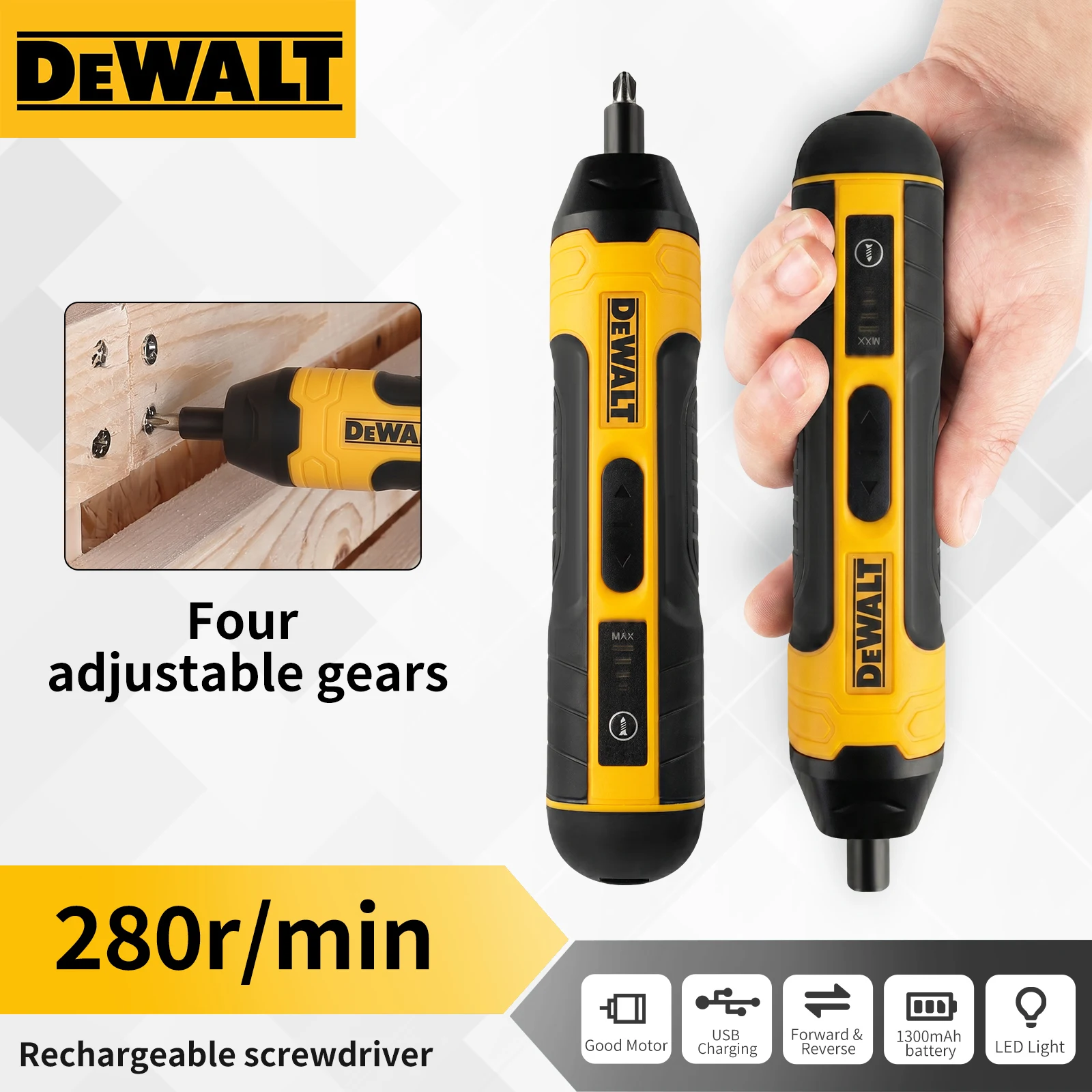 NEW DEWALT Rechargeable Electr - Diy Electronics News recensie en prijs