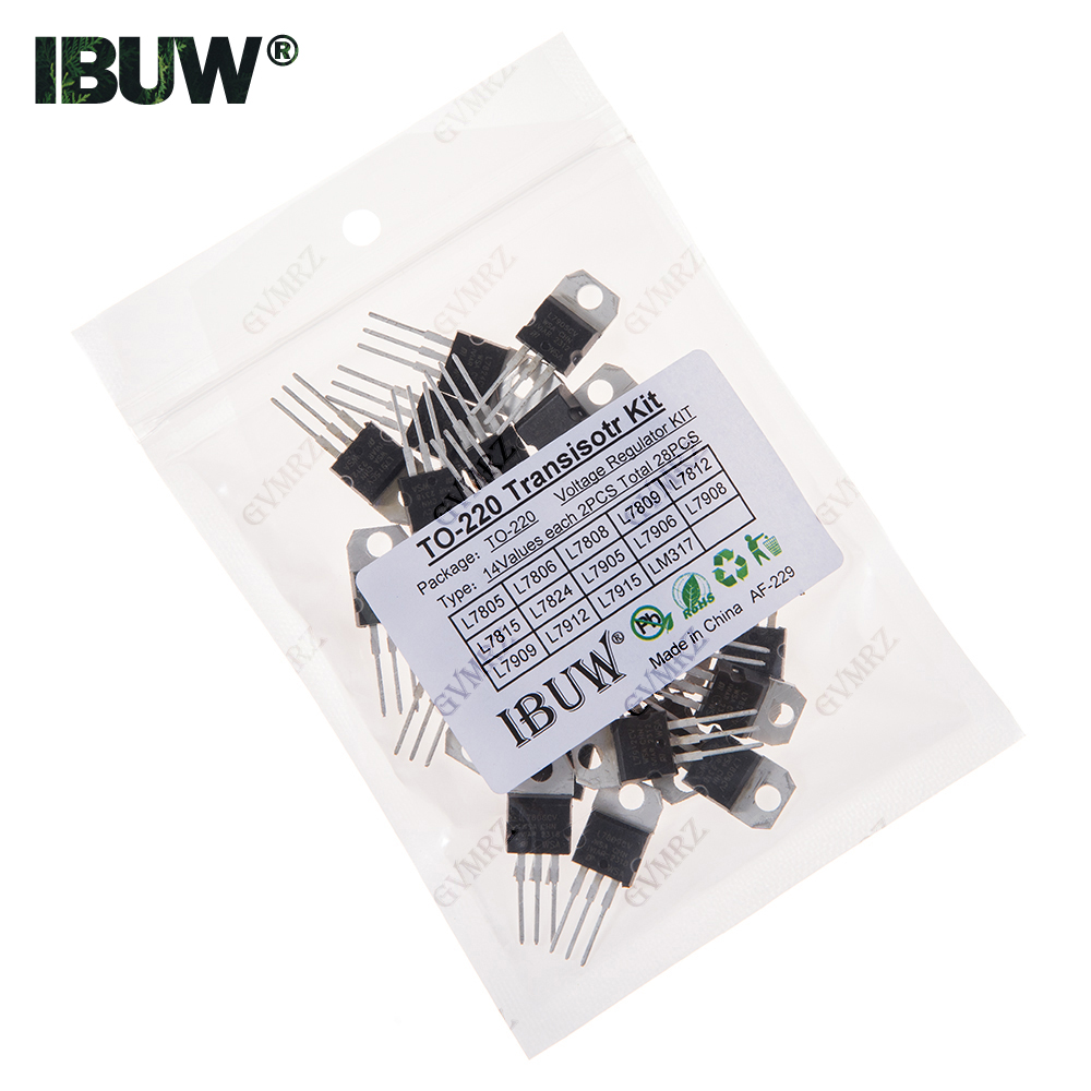 28PCS 14Values TO-220 Transist - Lm317 Voltage Regulator recensie en prijs