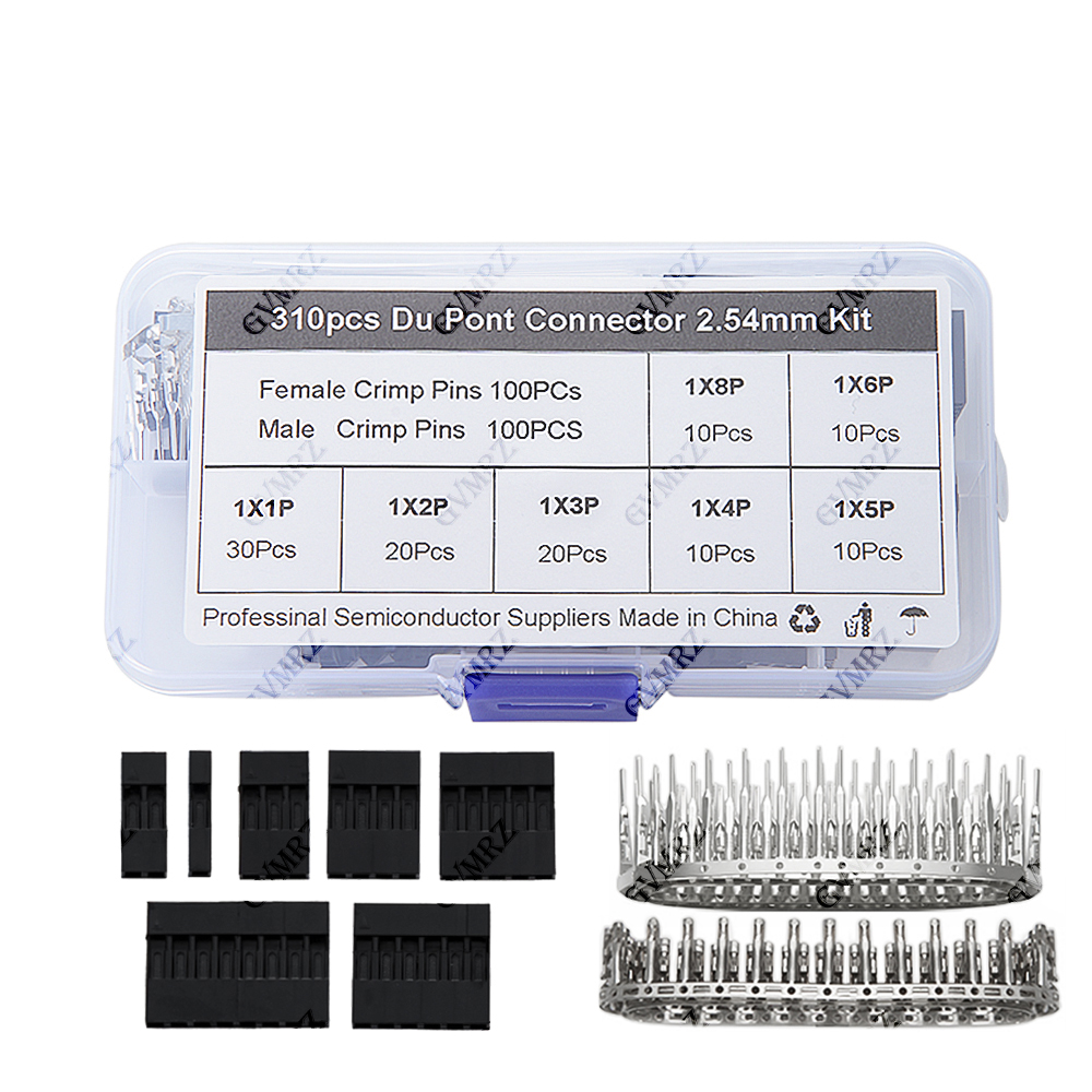 310PCS/BOX 2.54mm Male+Female  - Diy Electronics Com recensie en prijs