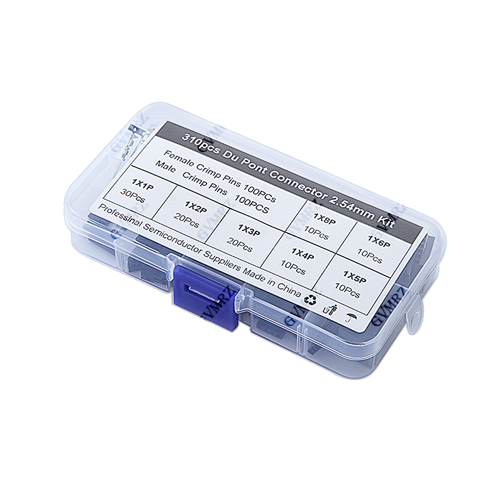 310PCS/BOX 2.54mm Male+Female  - Diy Electronics Com recensie en prijs