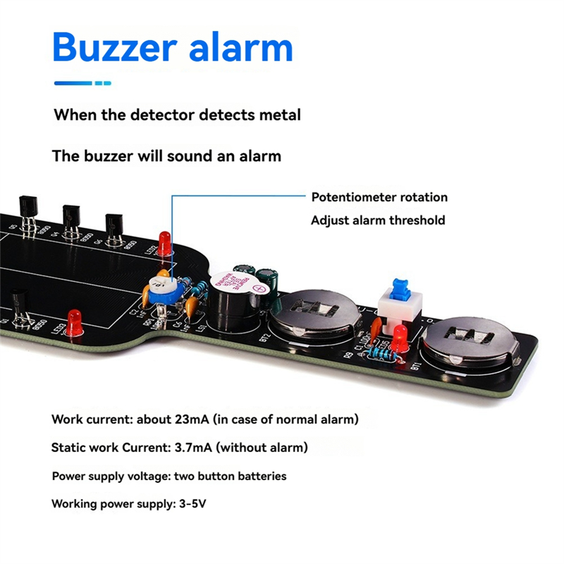 SQPP-DIY Metal Detector Electr - Diy Electronics Com recensie en prijs