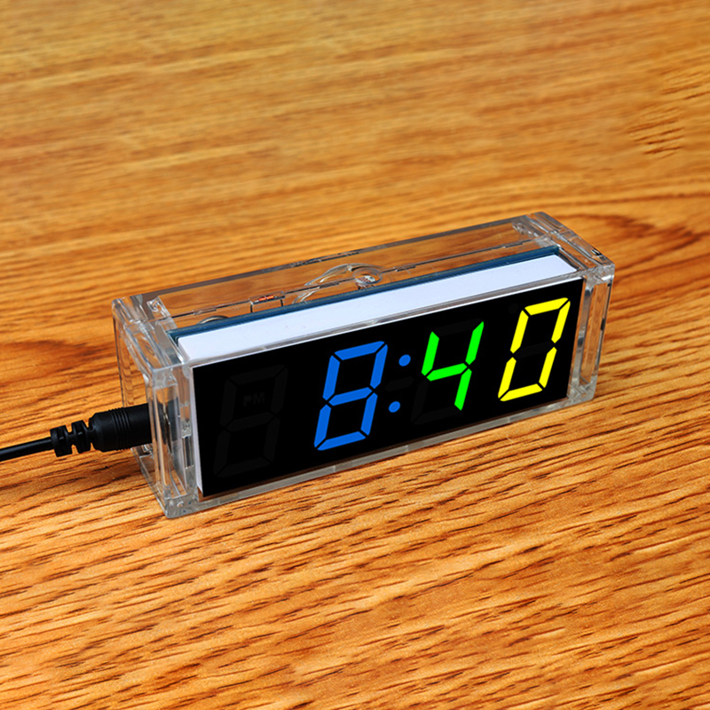 Digital Tube DIY Clock Kit Tem - Diy Electronics Com recensie en prijs