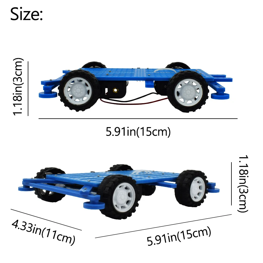 Electronic Kit 4WD Toy Kids Sc - Diy From Old Electronics recensie en prijs