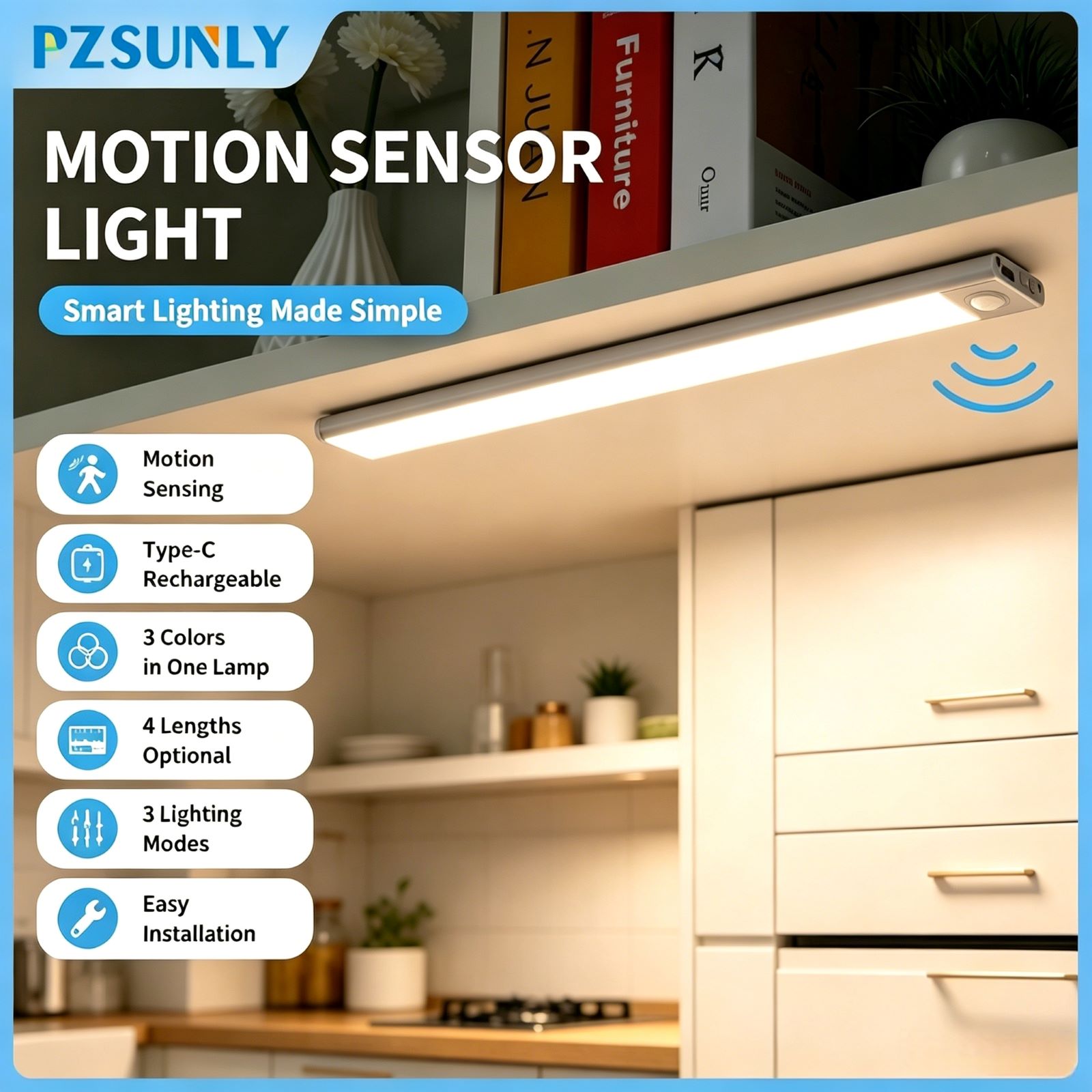 LED Under Cabinet Light Motion - Ldr Light Sensor recensie en prijs