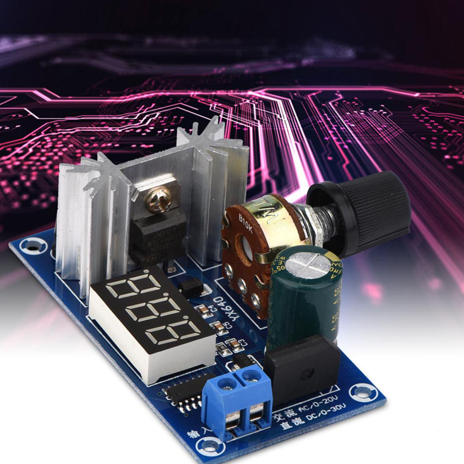 LM317 Power Regulator LM317 Ad - Lm317 Voltage Regulator recensie en prijs