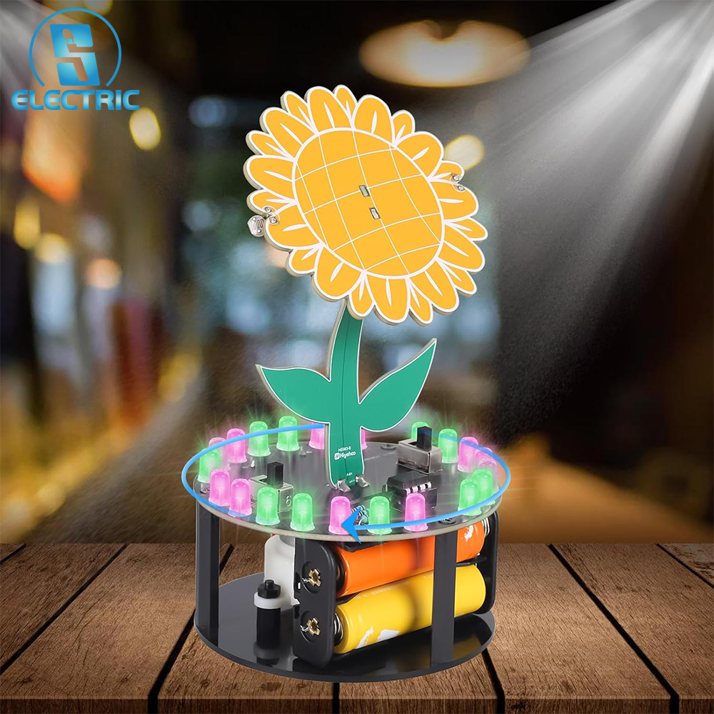 Light Chasing Sunflower Solder - Diy Electronics Gift Ideas recensie en prijs