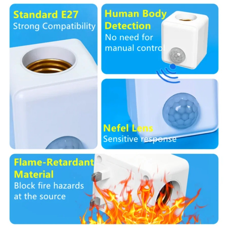 E27 PIR Motion Sensor Led Swit - Ldr Light Sensor recensie en prijs