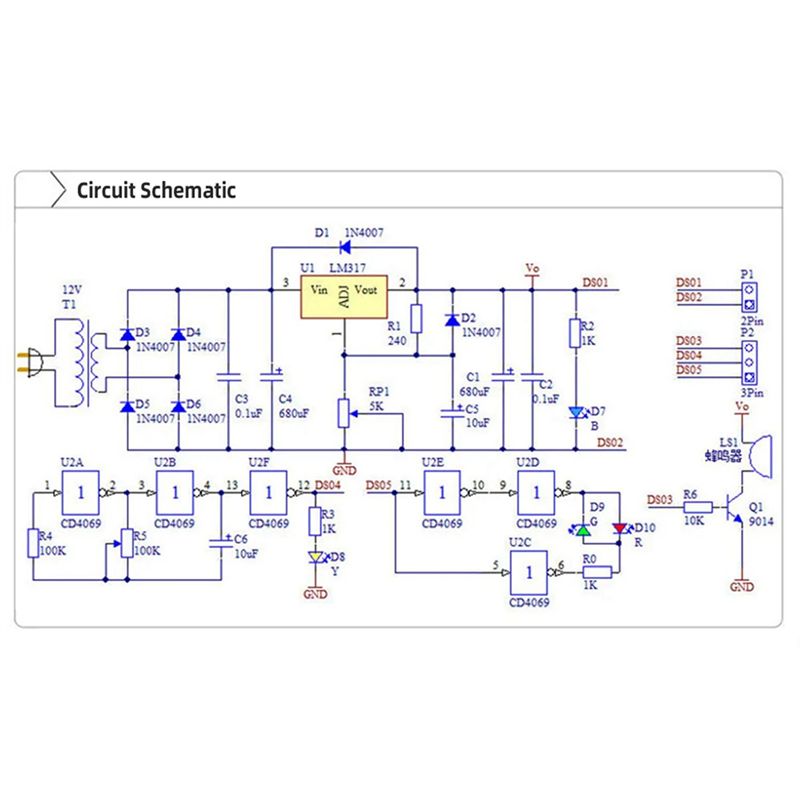 BHTS-2X LM317 Adjustable Volta - Lm317 Voltage Regulator recensie en prijs