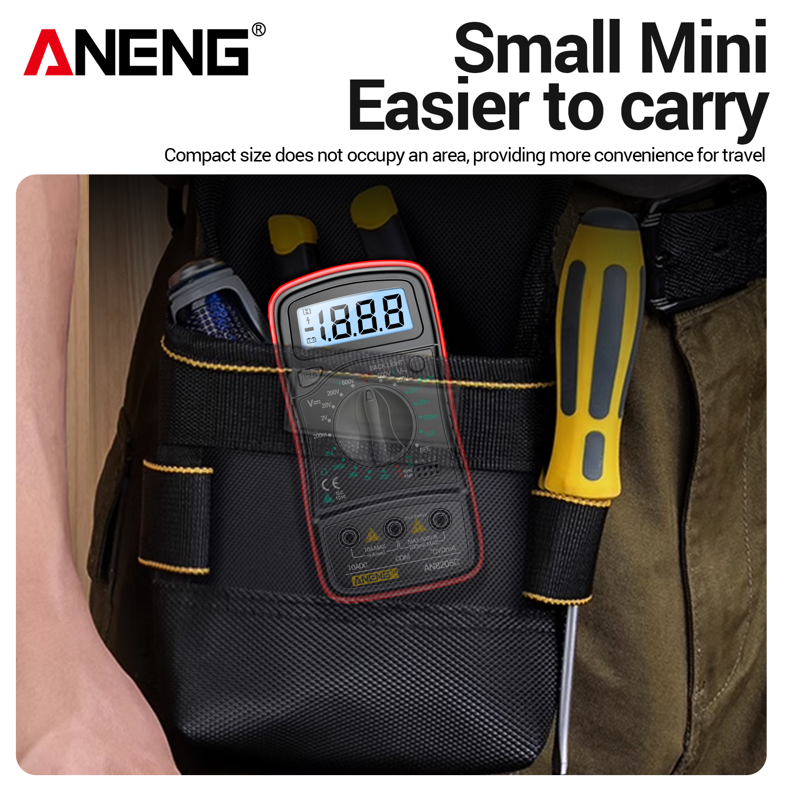 ANENG AN8205C Handheld Multime - Diy Electronics recensie en prijs