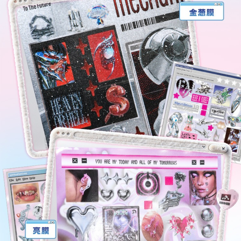 Cyberpunk Theme Die-Cut Sticke - Diy Electronics Book recensie en prijs