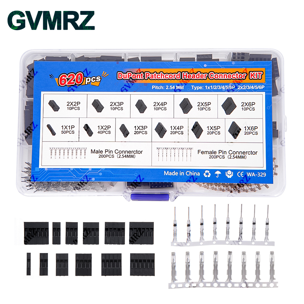 620PCS DuPont Header Connector - Diy Electronics Com recensie en prijs
