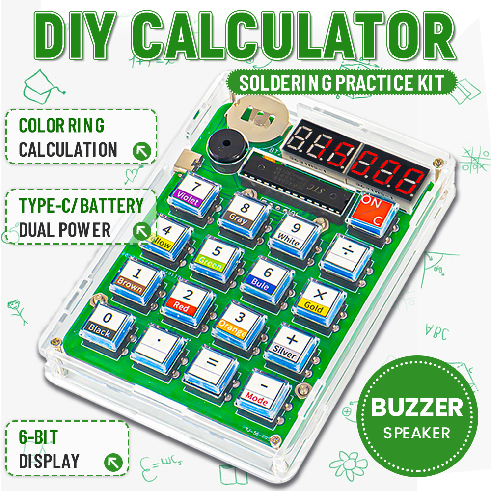 DIY Calculator Electronic Prod - Pcb Etching Kit recensie en prijs
