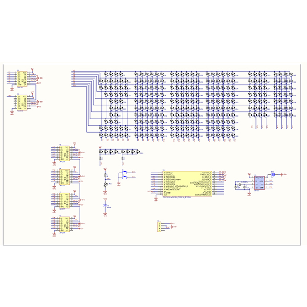 DIY Digital Dot Matrix Clock E - Diy Electronics News recensie en prijs