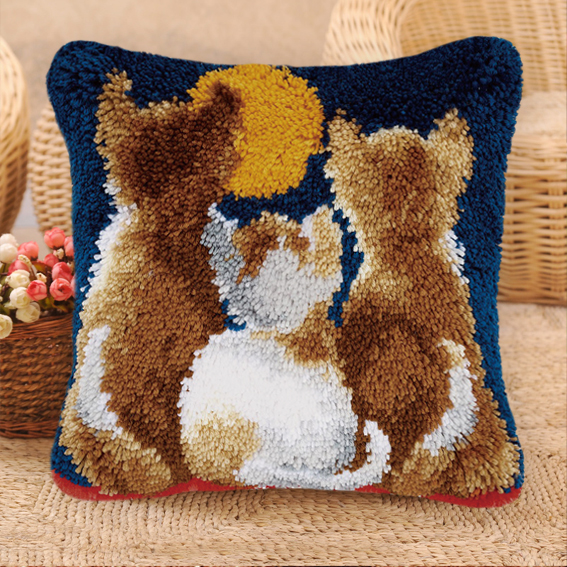 Cat Series Latch Hook Kit Mats - Diy Electronics Com recensie en prijs