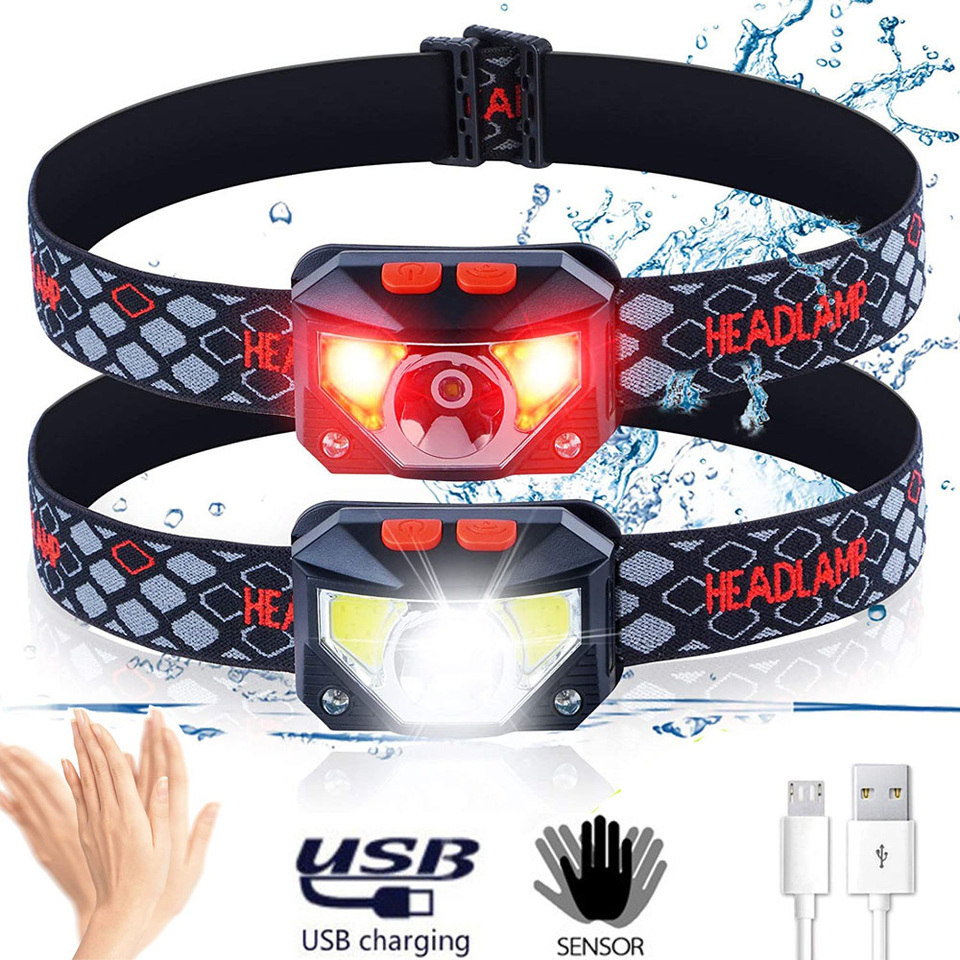 8 Modes LED Headlight Handfres - Ldr Light Sensor recensie en prijs