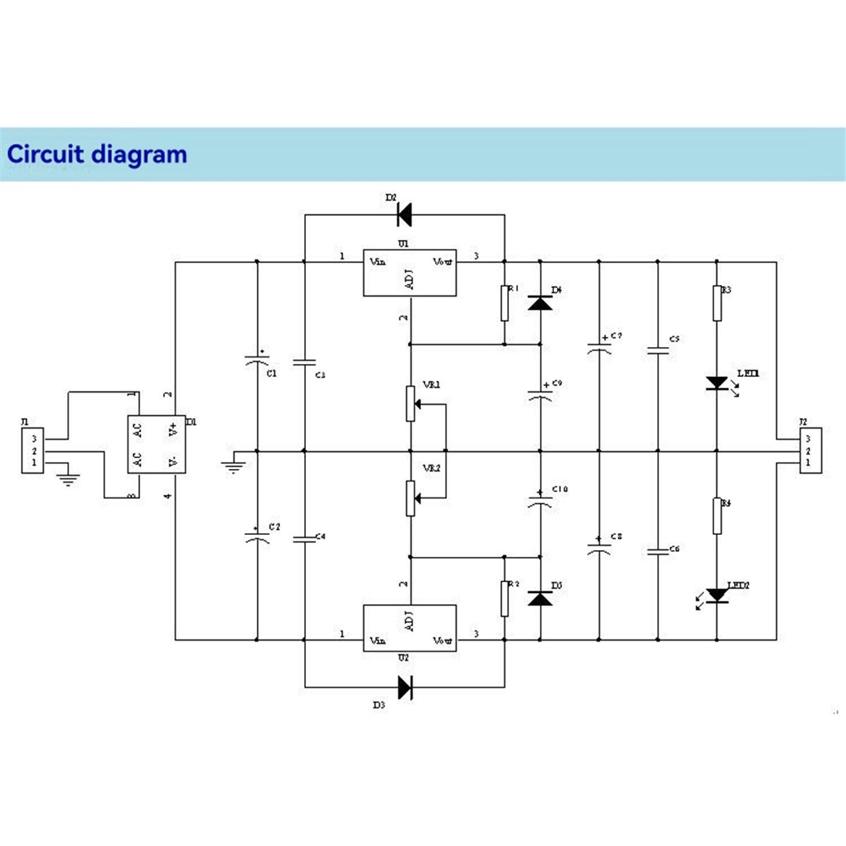 A49T LM317 LM337 Positive and  - Lm317 Voltage Regulator recensie en prijs