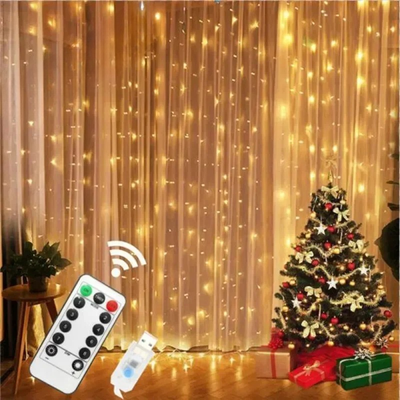 6x3M/3x3m Curtain Garland on T - Diy Electronics News recensie en prijs