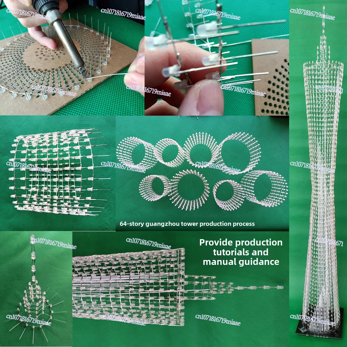 64-Floor Canton Tower DIY Kit  - Diy Electronics Com recensie en prijs