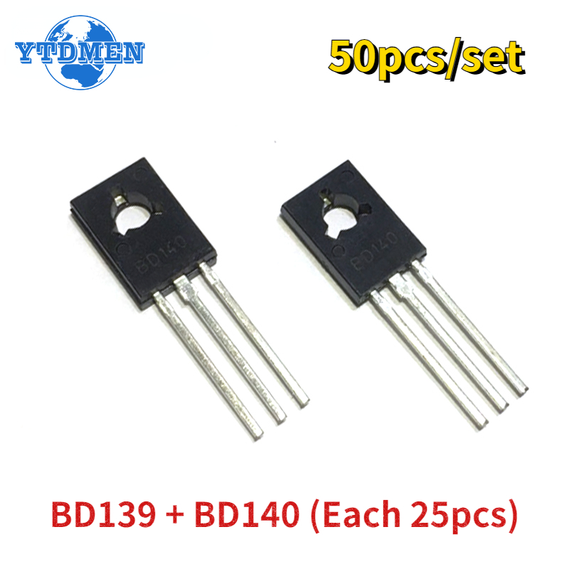 50pcs/set Transistor BD139 BD1 - Lm317 Voltage Regulator recensie en prijs