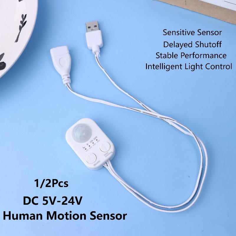 1Pcs DC 5V-24V USB PIR Human M - Ldr Light Sensor recensie en prijs
