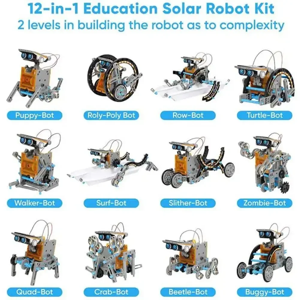 13 in 1 Solar Powered Robot Sc - Diy Kit Elektronik recensie en prijs