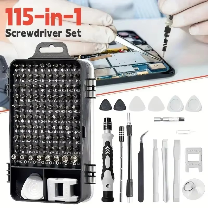115-in-1 Precision Screwdriver - Diy Electronics Com recensie en prijs